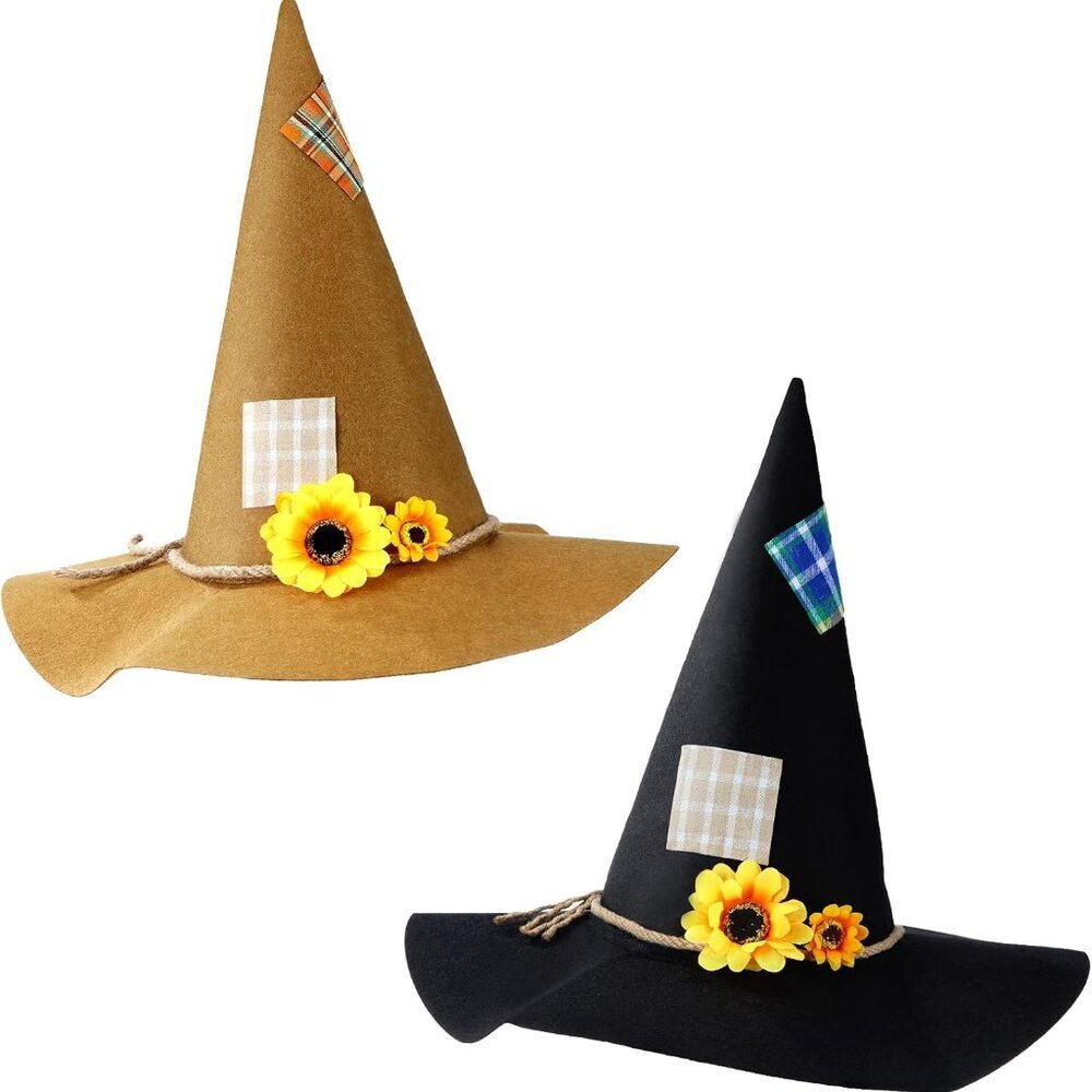 Scarecrow Hat Felt Scarecrow Hat Scarecrow Costume Accessory for Halloween Costu